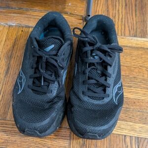 Saucony Black Athletic Sneakers